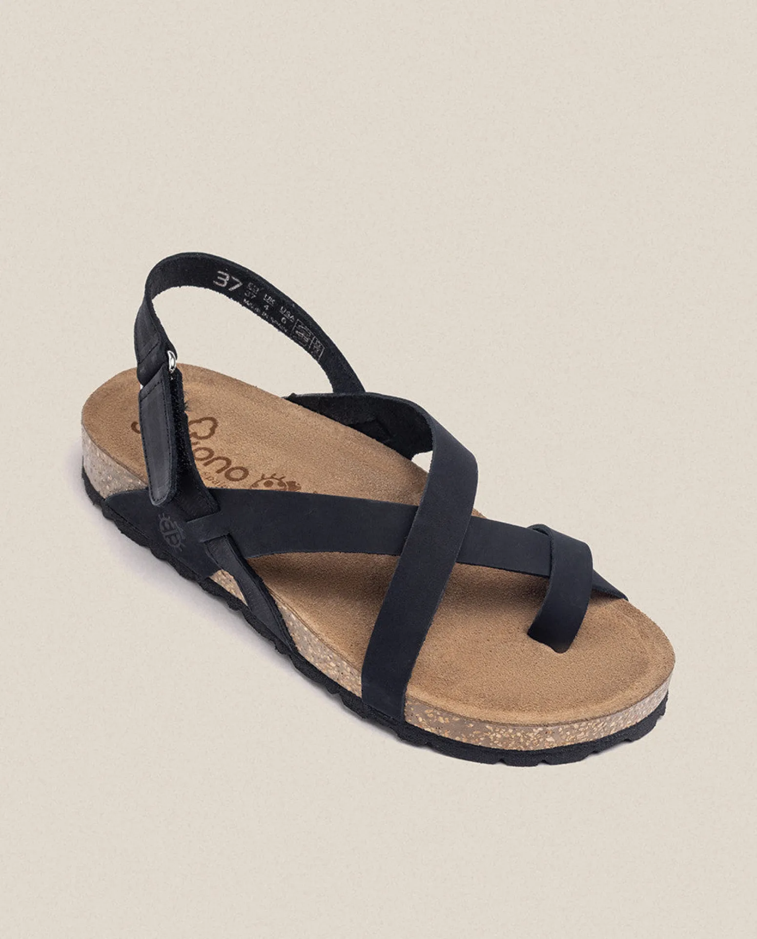 Flat Sandal JERBA-718 Black