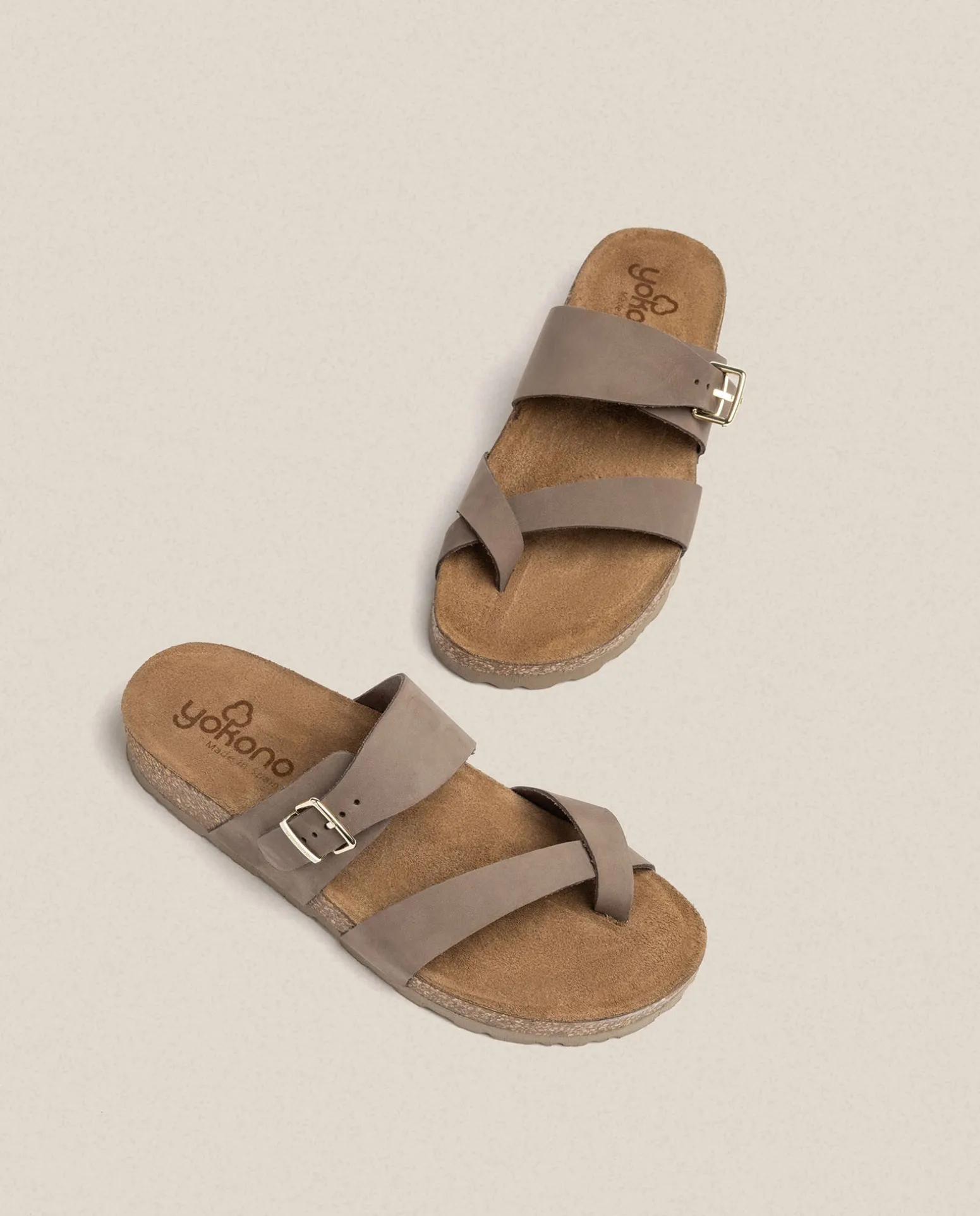 Flat Sandal JERBA-091 Brown