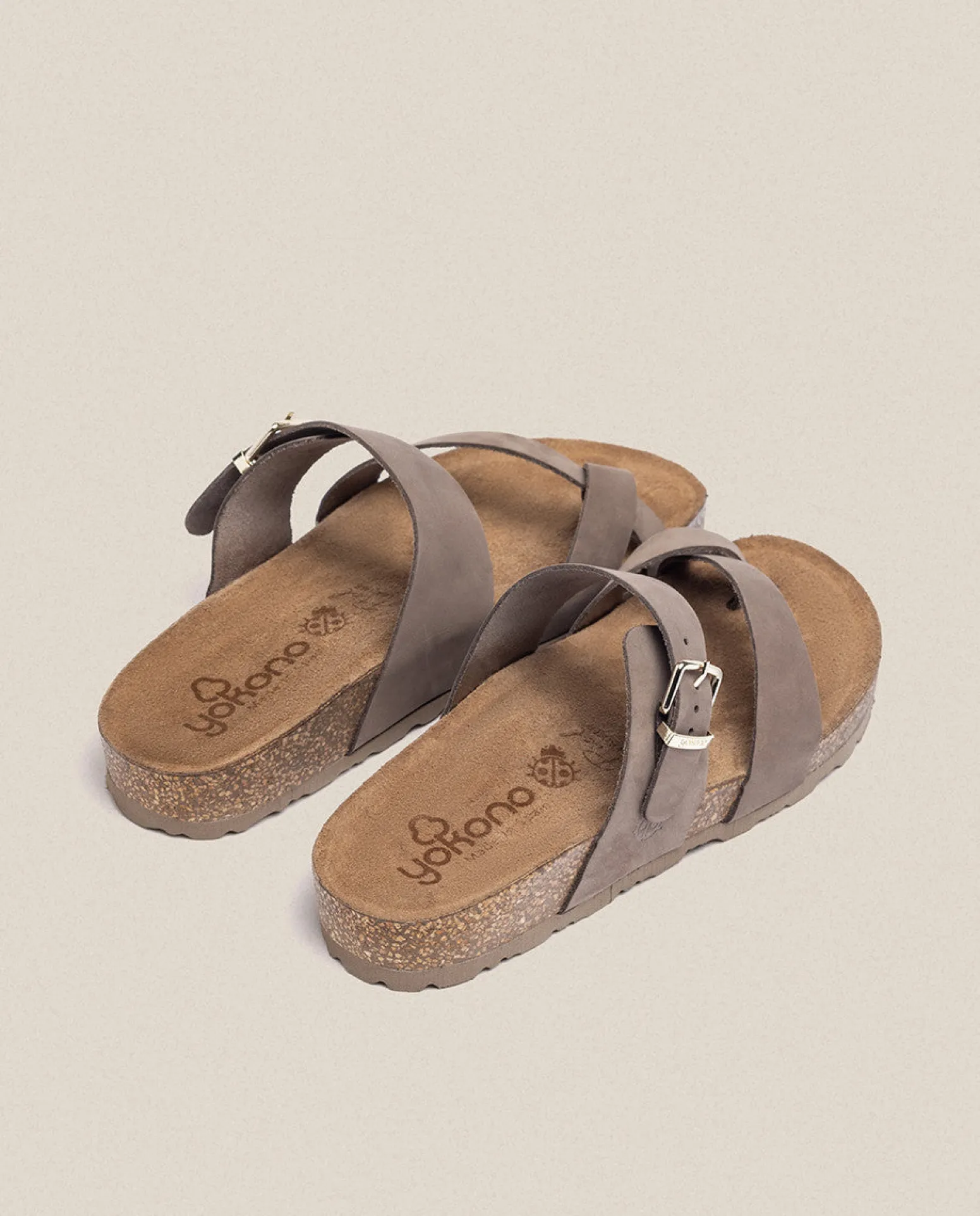 Flat Sandal JERBA-091 Brown