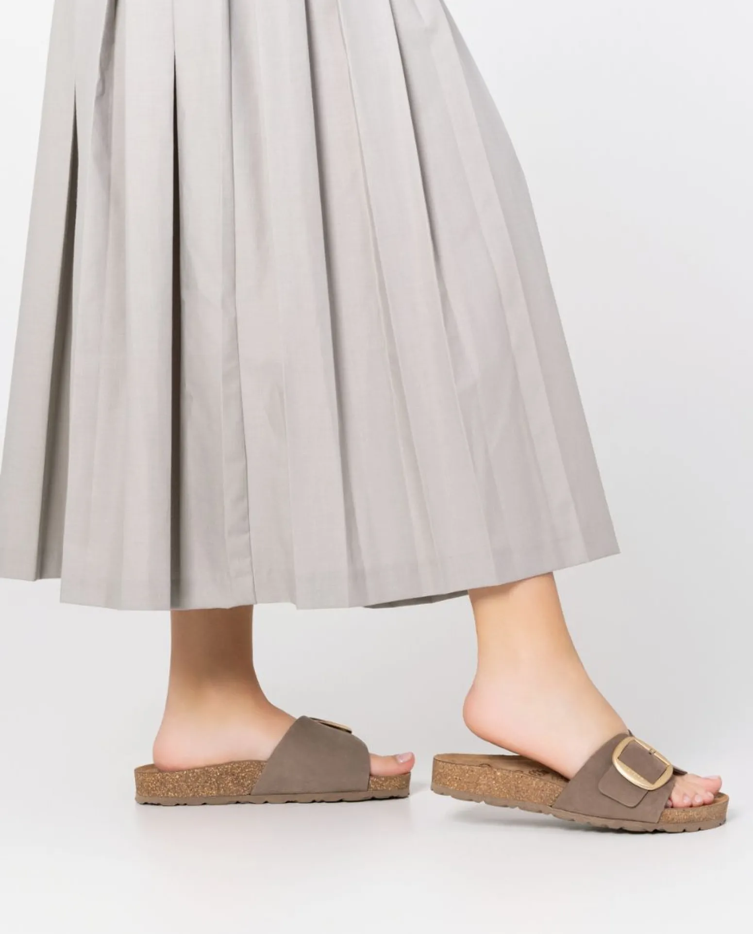 Flat Sandal JERBA-114 Brown