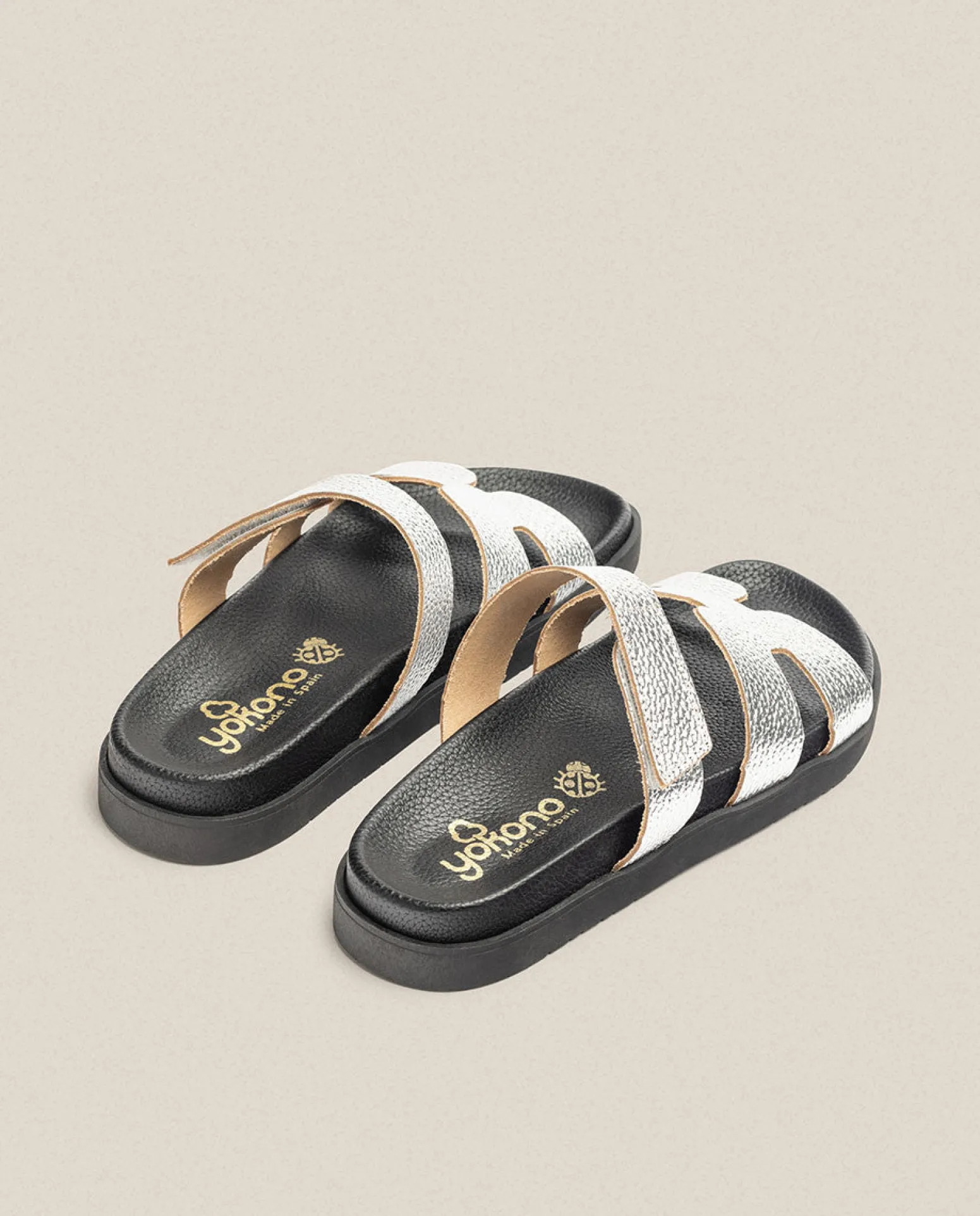 Flat Sandal MORENA-125 Silver