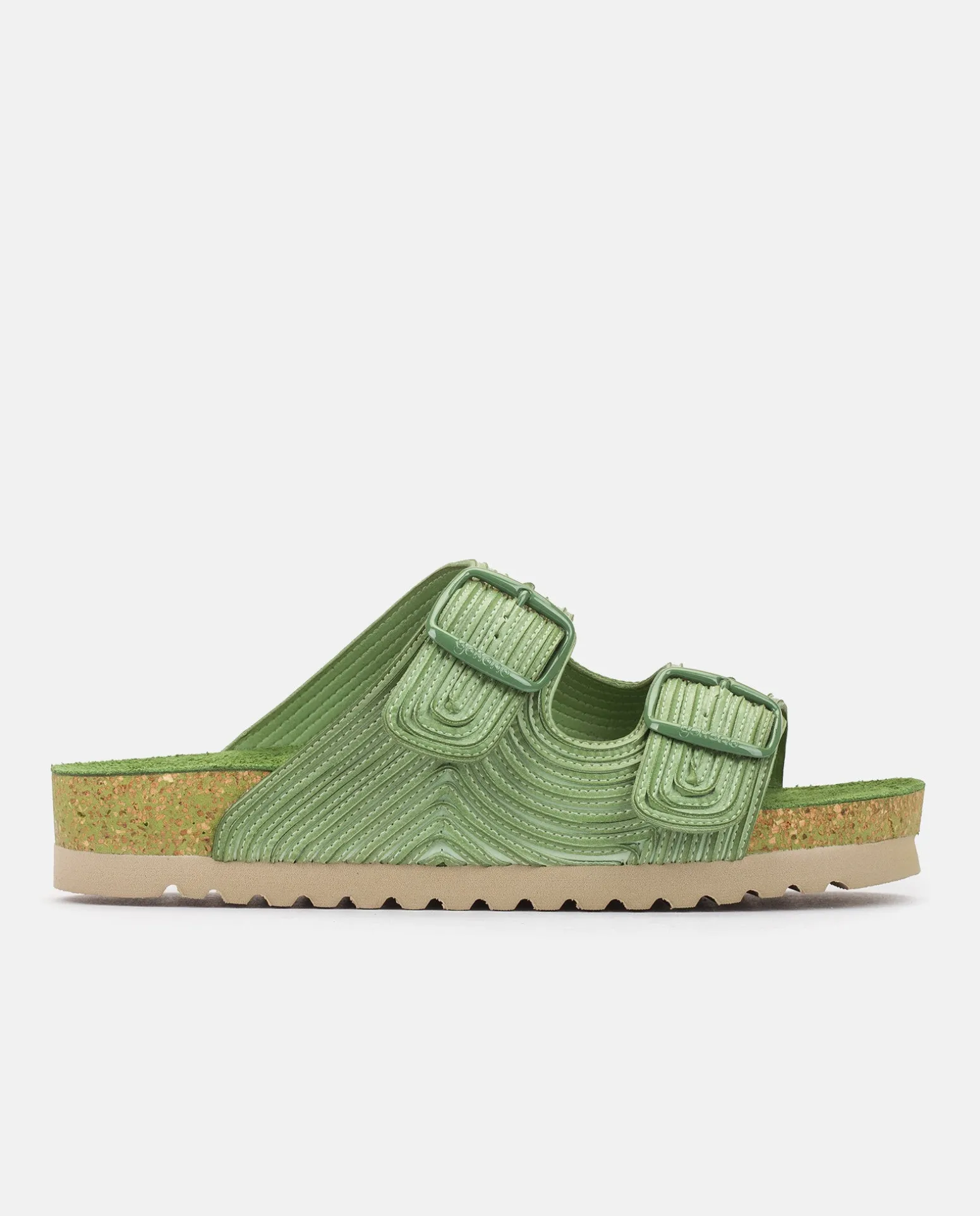 Flat Sandal NOJA-003 Green
